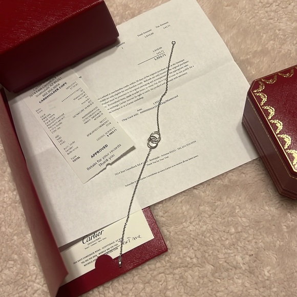 Cartier love bracelet white gold 18 K - Picture 7 of 8